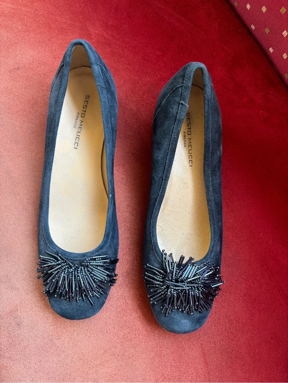 Sesto Meucci suede ballet